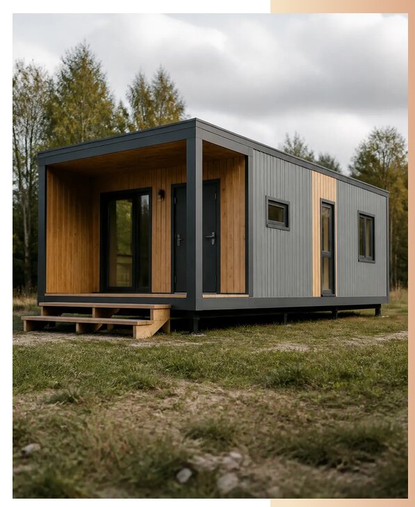 Дачные домики из бытовок в Кингисеппе по цене от 155760 р. | БытовкаПрофи-Кгп